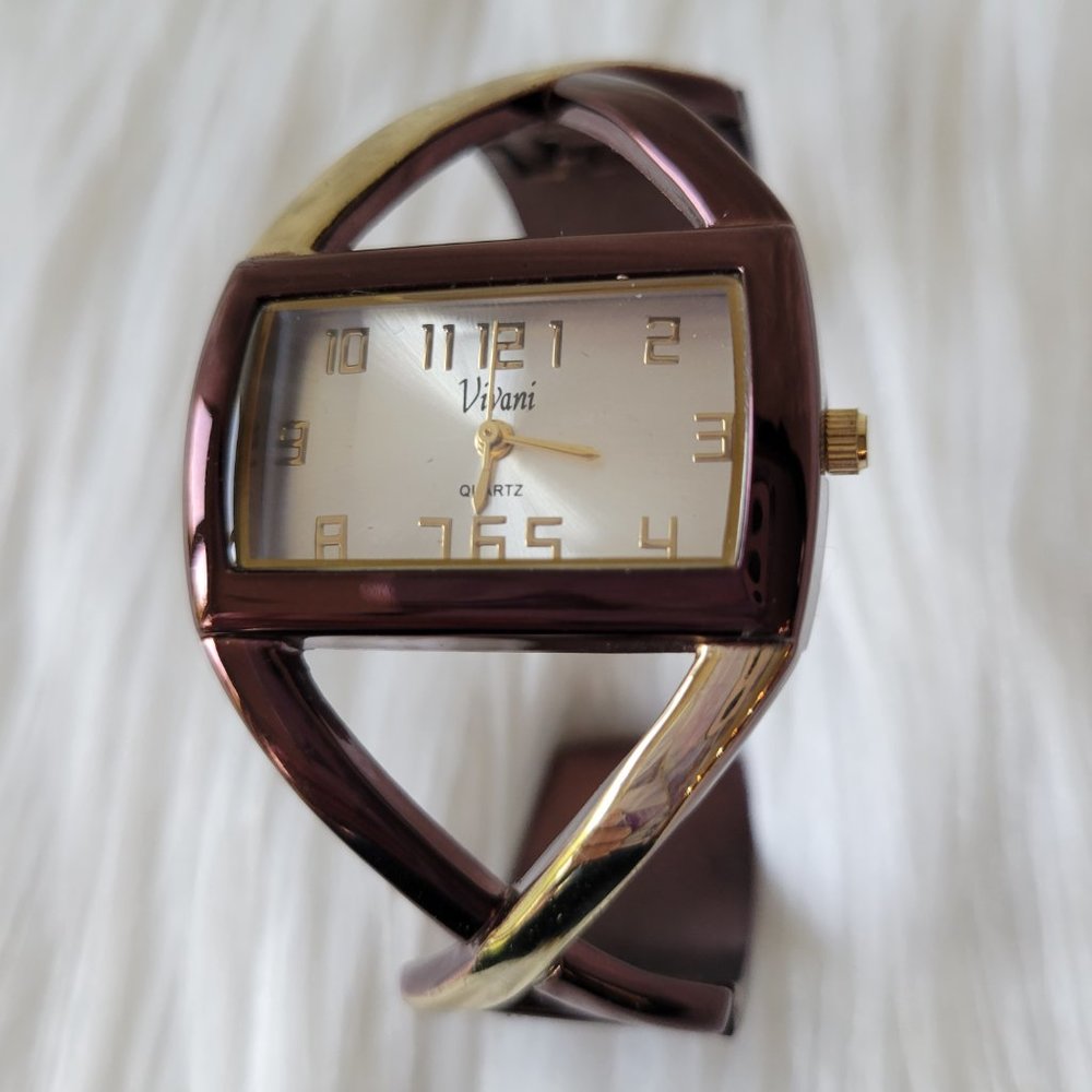 Vivani Cuff Bracelet Watch